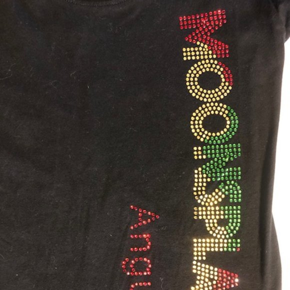 Moonsplash Rhinestone T-shirt Anguilla - Picture 2 of 2